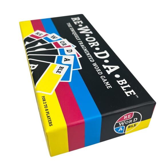 Rewordable The Uniquely Fragmented Word Game by Allison Parrish NEW - Picture 7 of 9